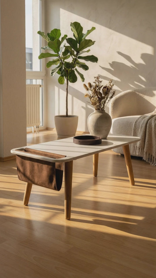 Couchtisch "Stash": Zeitloses Mid-Century Design trifft Funktion